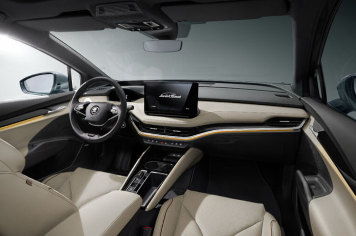 Skoda Enyaq L&K interior 